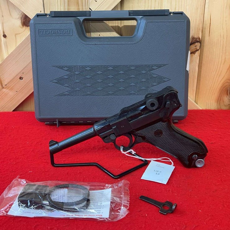 German Luger 9mm Semiauto Pistol