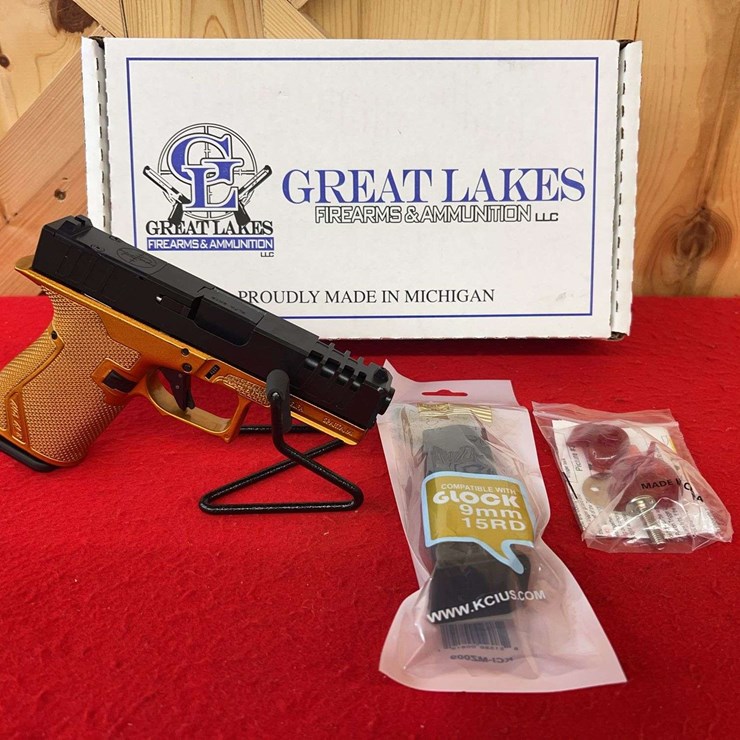 Great Lakes Striker 9mm Semiauto Pistol