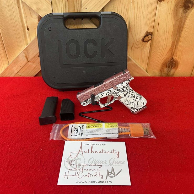 Glock Model 43X 9mm Semiauto Pistol