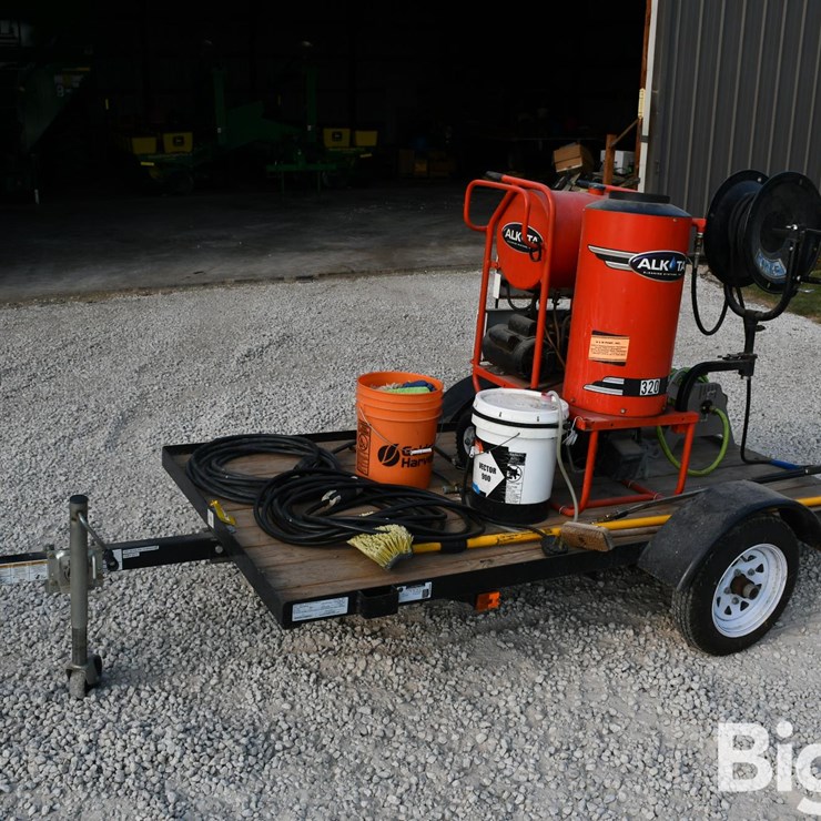 2012 Teske Portable Power Washer S/A Trailer