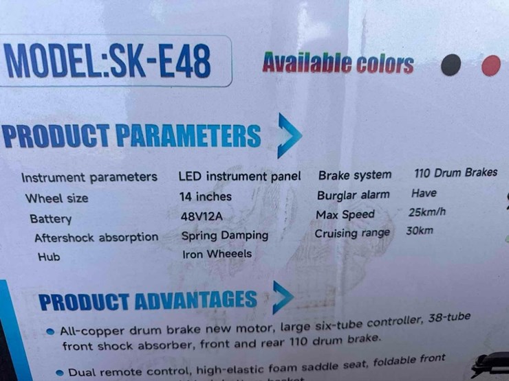 new-sklp-co-electric-2-wheeled-scooter-model-sk-e48-image-2