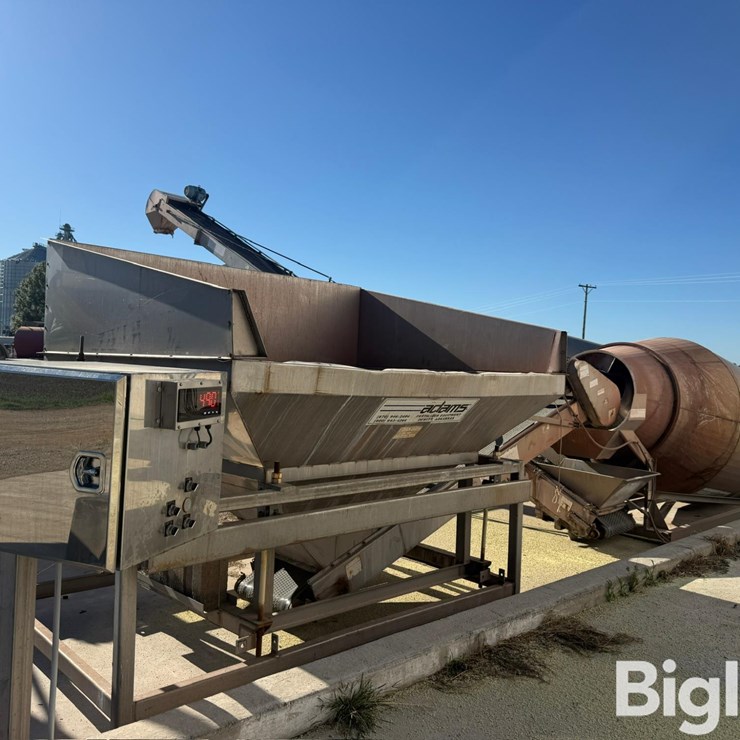 Adams Blender, Conveyor, & Weigh Hopper