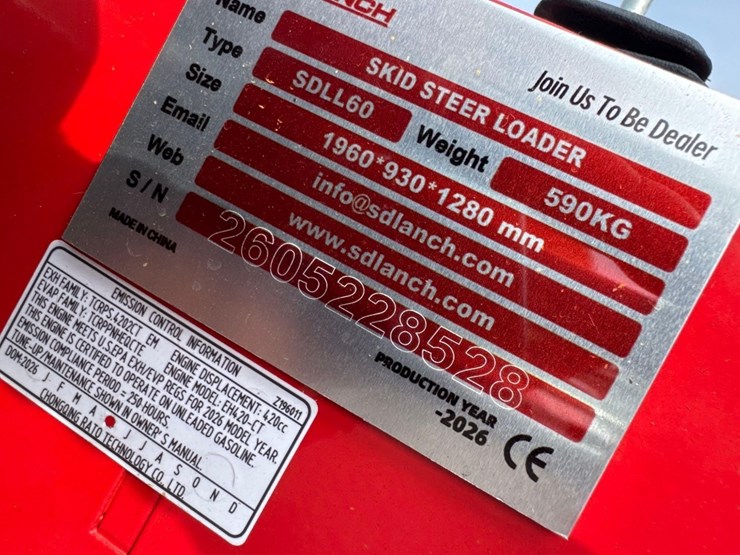 new-sd-lanch-co-mini-stand-on-skidloader-model-sdll60-image-8