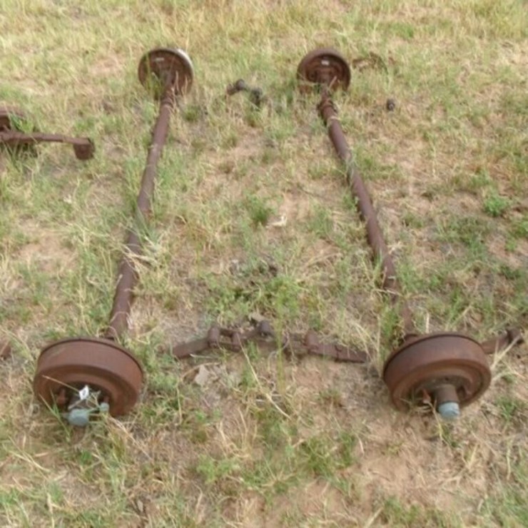 Trailer Axles, 4pcs Medium Duty