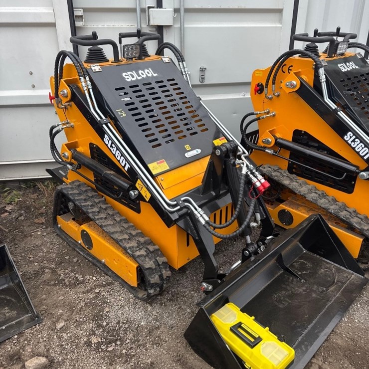 New SDLOOL Co Mini Stand-On Skidloader Model SL360T