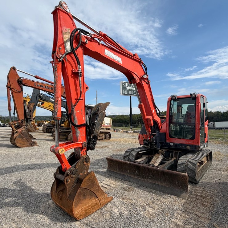 #23 • 2012 KUBOTA 080-3 MINI EXCAVATOR