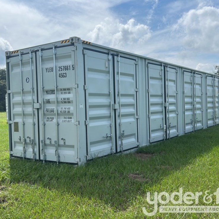 40' HC Multi Door Container, 4 Side Doors