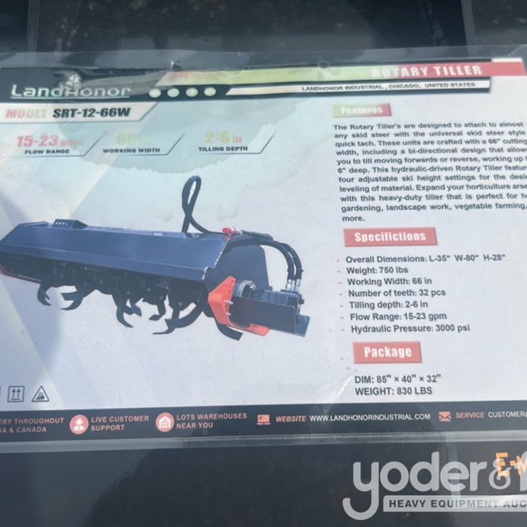 Unused Landhonor SRT-12-66W