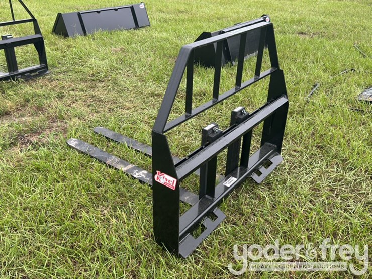 unused-kivel-48"-pallet-fork-attachment-to-suit-skidsteer-3500#-image-2