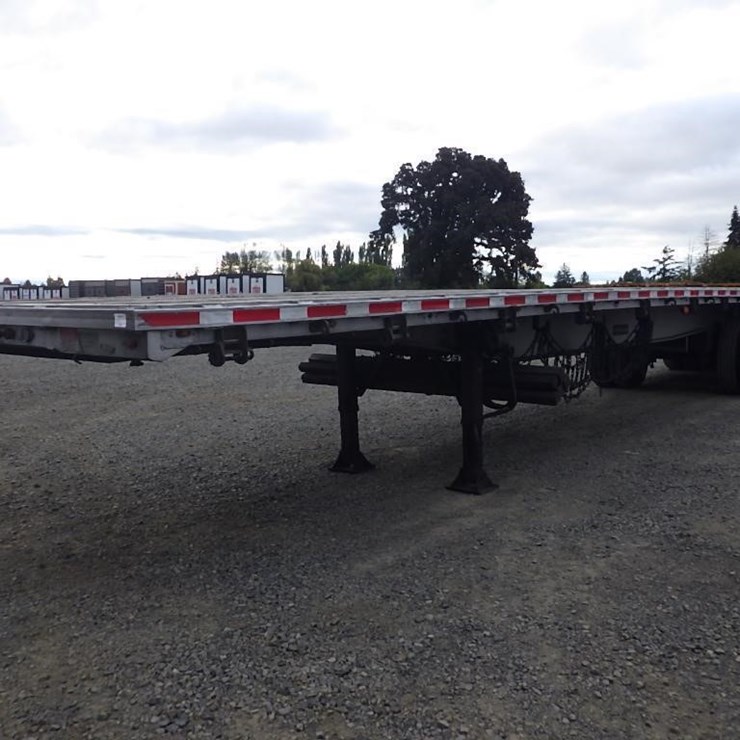 1991 Ravens 48' T/A Flatbed Trailer