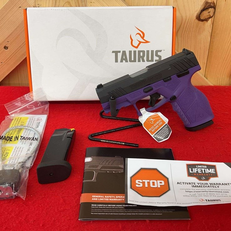 Taurus GX2 9mm Semiauto Pistol