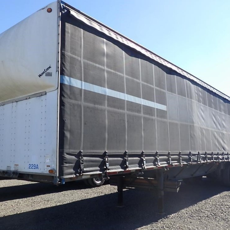 2008 Western Trailer 46' T/A Curtain Side Trailer