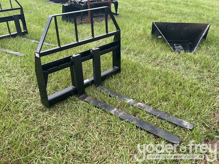 unused-kivel-48"-pallet-fork-attachment-to-suit-skidsteer-3500#-image-4