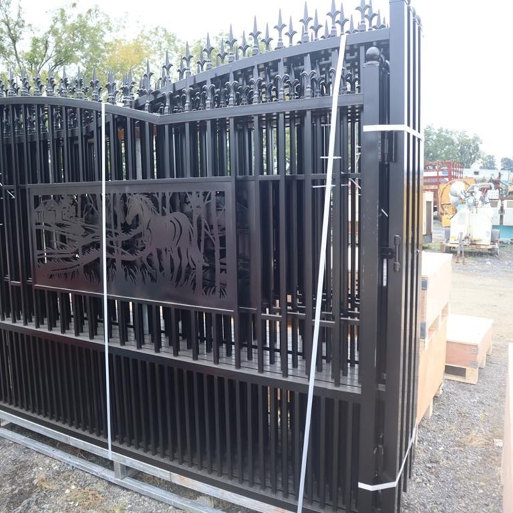 Bi Parting Driveway Gates