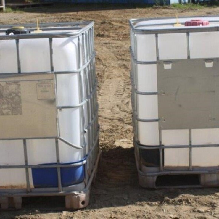 Poly Tanks In Cages