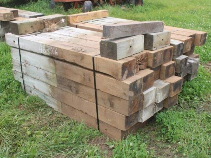 (2)-bundles-of-guardrail-posts-6''x8''x6'-long-image-2