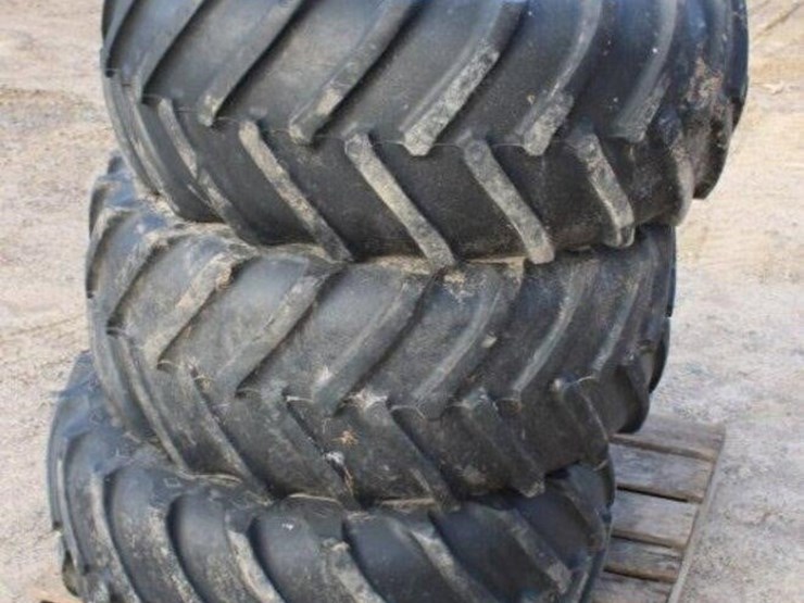 (3)goodyear-38/14/20-skid-steer-tires-w/rims-image-1