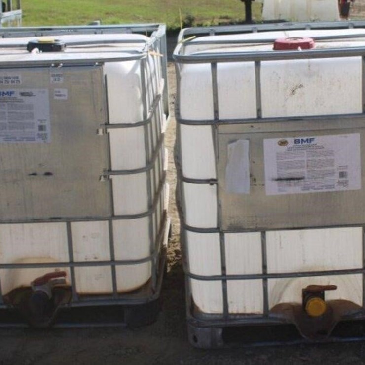 Poly Tanks In Cages