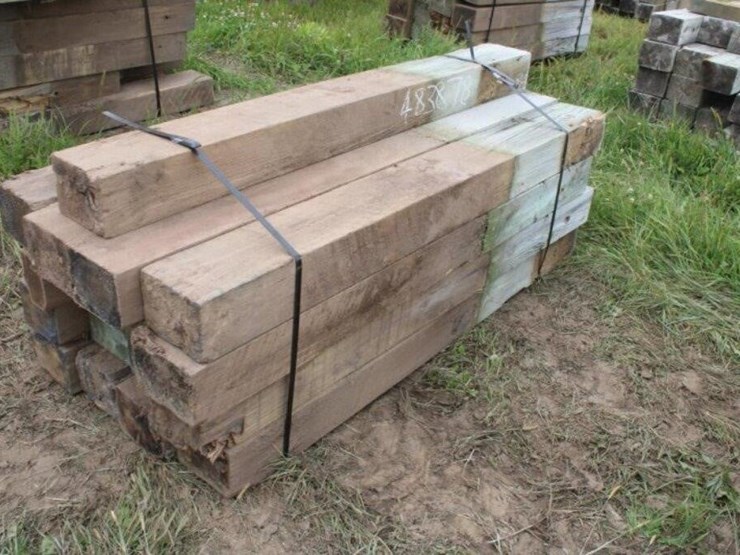 bundle-of-guardrail-posts-6''x8''x6'-long-image-1