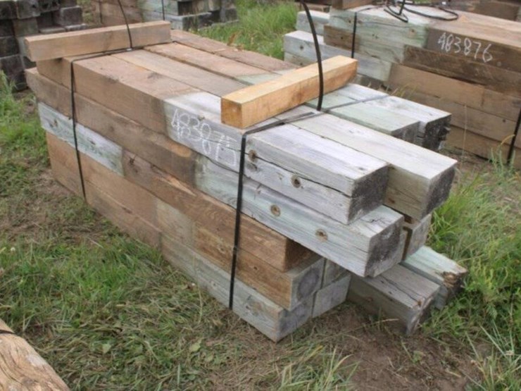 bundle-of-guardrail-posts-6''x8''x6'-long-image-1