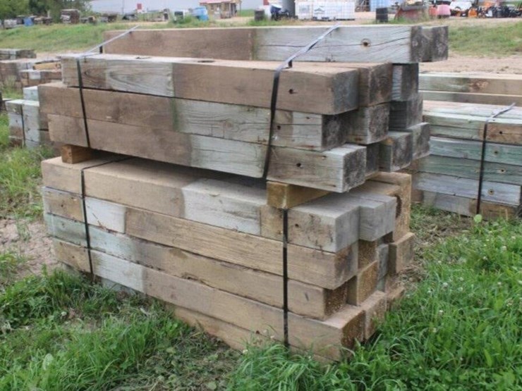 (2)-bundles-of-guardrail-posts-6''x8''x6'-long-image-3