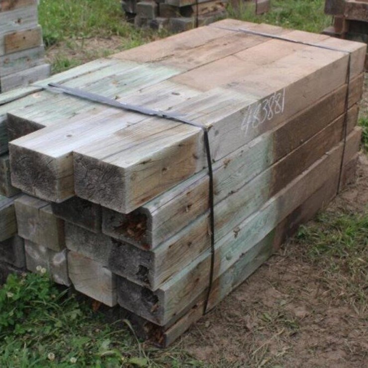 Bundle Of Guardrail Posts 6''x8''x6' Long