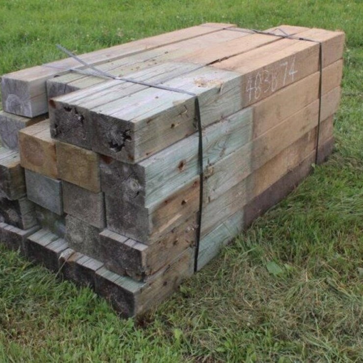 Bundle Of Guardrail Posts 6''x8''x6' Long