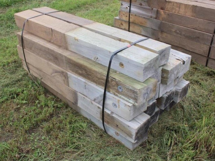 bundle-of-guardrail-posts-6''x8''x6'-long-image-2
