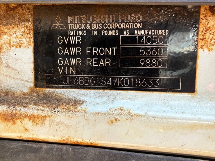 #1791a-•-2007-mitsubishi-truck-(has-wi-title)-image-5