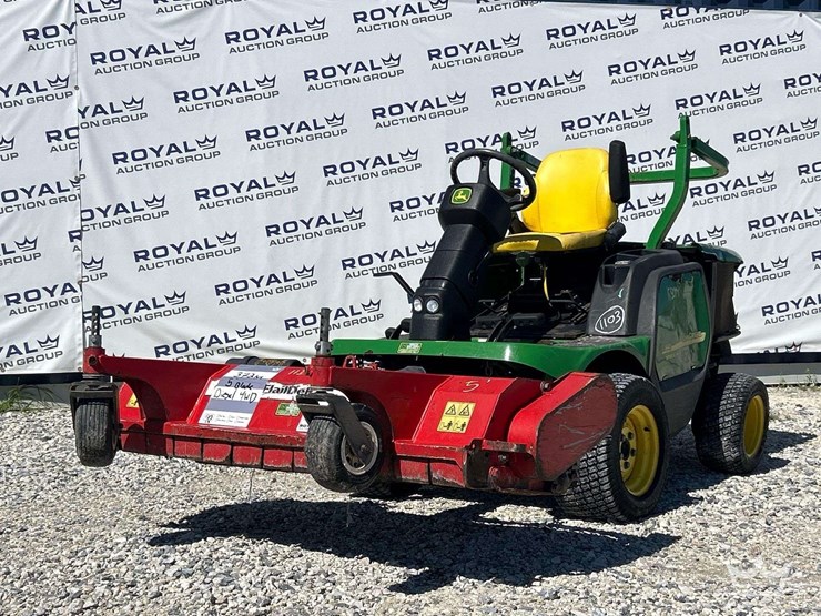 2014-john-deere-f1400-4wd-diesel-front-mower-with-60in.-trimax-fx155-flail-mower-attachment-image-1