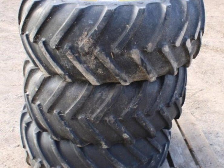 (3)goodyear-38/14/20-skid-steer-tires-w/rims-image-2