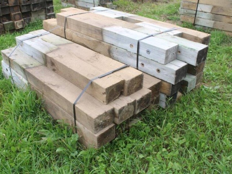 (2)-bundles-of-guardrail-posts-6''x8''x6'-long-image-4