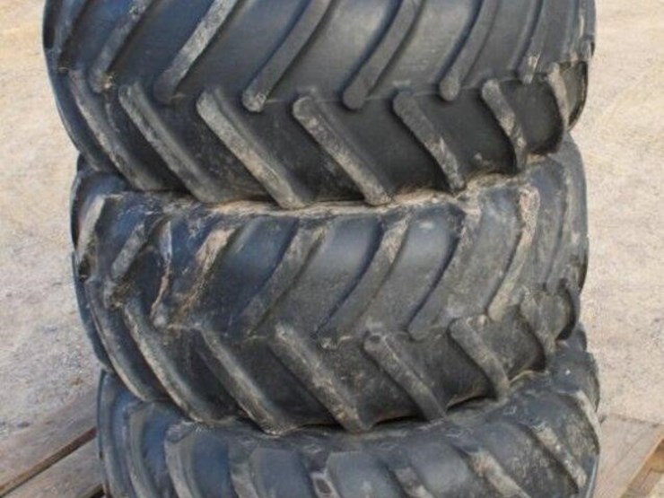 (3)goodyear-38/14/20-skid-steer-tires-w/rims-image-9