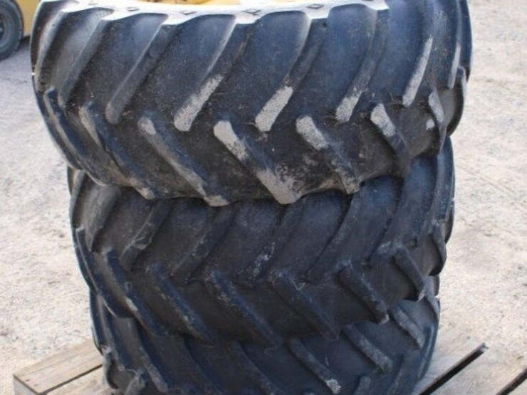(3)goodyear-38/14/20-skid-steer-tires-w/rims-image-3