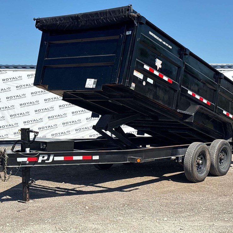 2021 P.J. Trailer 16ft. T/A Dump Trailer