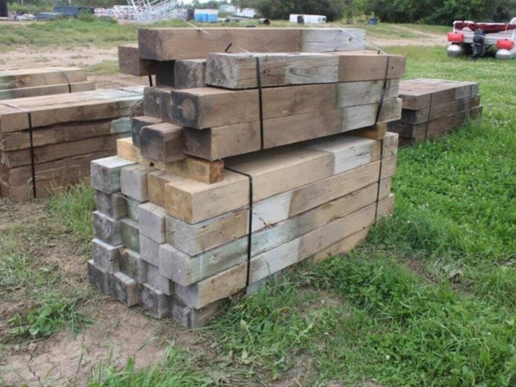 (2)-bundles-of-guardrail-posts-6''x8''x6'-long-image-4