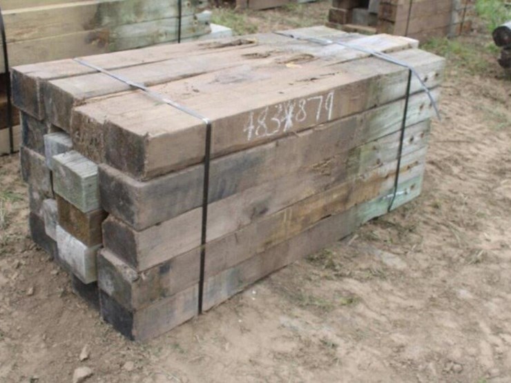 bundle-of-guardrail-posts-6''x8''x6'-long-image-1