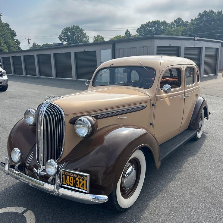 1938 PLYMOUTH 4 DOOR SEDAN