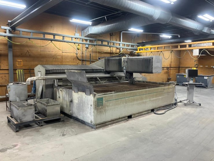 2005-flow-waterjet-model-713633-1-cnc-waterjet,-integrated-flying-bridge-6012,-60"-x-144"-cutting-ca-image-3