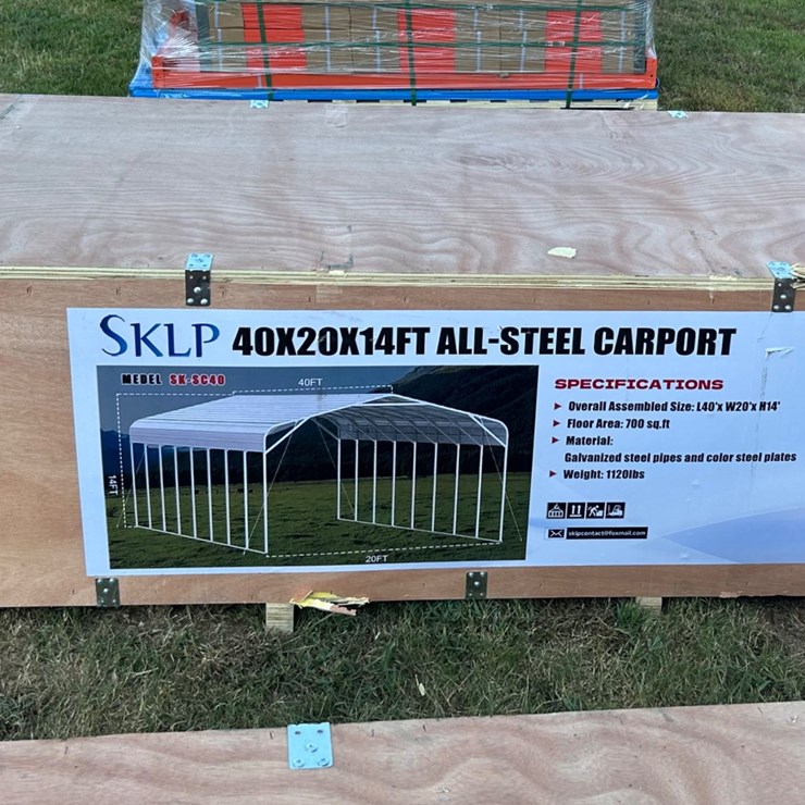 #148 • 20ft x 40ft x 14ft Steel Carport
