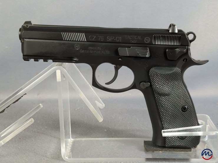 cz/-cz-usa-75-sp-01-tactical-9x19-pistol-sn#-j249501,-2-total-mags,-manual,-in-original-hard-case-image-2