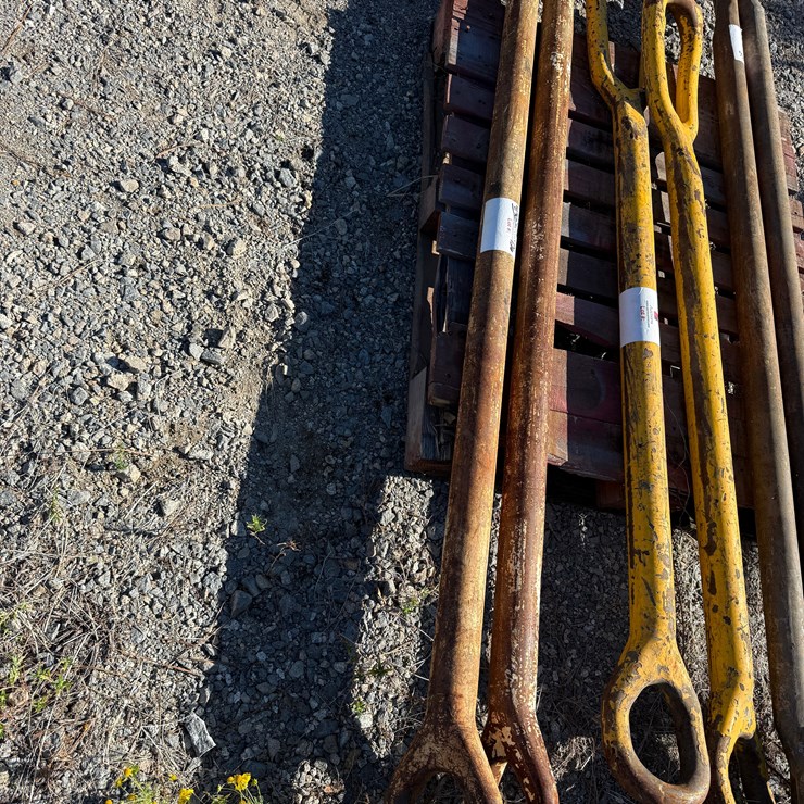 (2 x $) 1-7/8”DIA X 98”L ELEVATOR LINKS