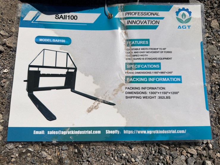 #814-•-agt-48”-skid-steer-pallet-forks-image-2