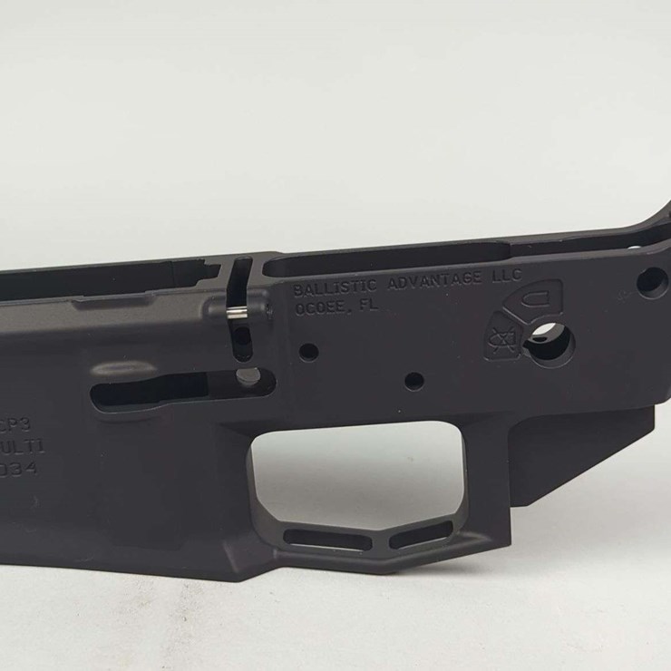 Ballistic Advantage DCP3 Receiver SN# BA73034, Enhanced Lower Receiver For AR-15, In Original Packaging