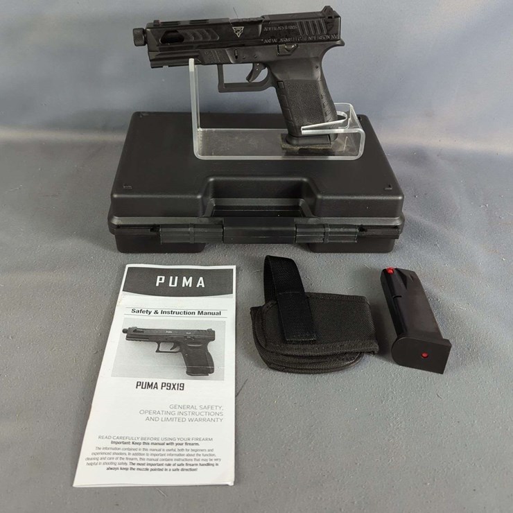 Adler Arms/ Okdal Arms AD-9 9x19 Pistol SN# TH715-24U01789, 2 Total Mags, Backstraps, Nylon Holster, Manual, In Original Hard Case