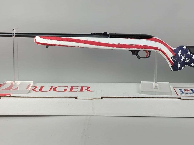 ruger-10/22-.22-lr-rifle-sn#-rcs7-02502,-collector's-series-7th-edition,-fiber-optic-sights,-manual,-in-original-box-image-1