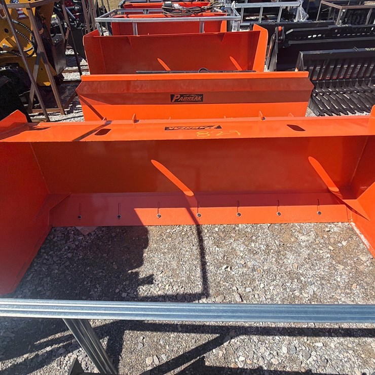 #829 • PABREAK 80” Skid Steer Snow Pusher