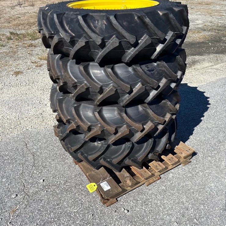 #1069 • John Deere R1 Ag Tires with Rims