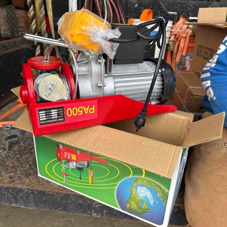 New ZJG Co Electric Cable Hoist Model PA500