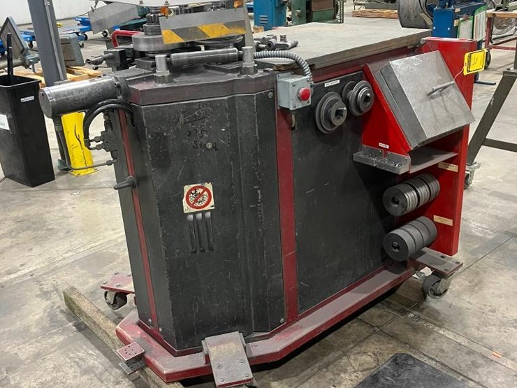 tauring-model-314-10040-horizontal-material-angle-bending-roller,-240v,-3-phase,-s/n-se-6h1-dem,-foo-image-4
